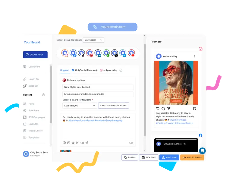 automate social media